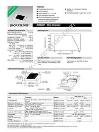 CR0402-JW-390HLF Datasheet Cover