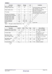 CR05BS-8-T13#F10 Datasheet Page 2