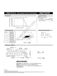 CR0603-JW-103EAS Datasheet Page 2