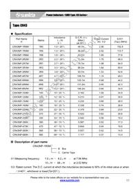 CR43NP-5R6MC Datasheet Page 2