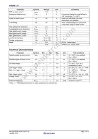 CR5AS-12A#B01 Datasheet Page 2