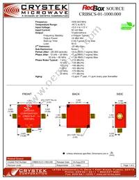 CRBSCS-01-1000.000 Datasheet Cover