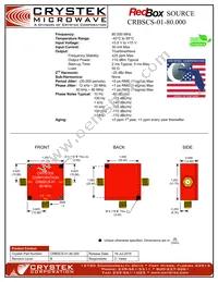 CRBSCS-01-80.000 Cover