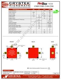 CRBV55BE-2100-2200 Cover