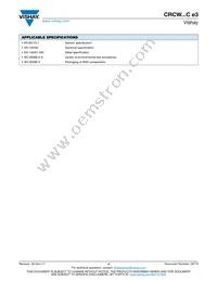 CRCW12067R15FKECC Datasheet Page 4