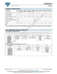 CRCW2010499KFHTFP Datasheet Page 2