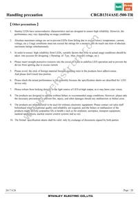 CRGB1314ASE-500-TR Datasheet Page 20