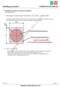 CRGB1314ASE-500-TR Datasheet Page 21