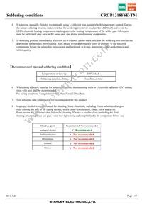 CRGB1318FSE-TM Datasheet Page 17