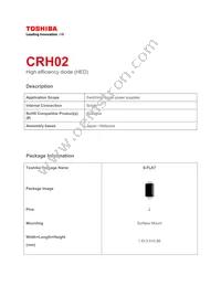 CRH02(TE85L Datasheet Cover