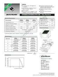 CRH0805-FW-1504ELF Datasheet Cover
