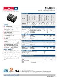 CRL2S1205SC Datasheet Cover