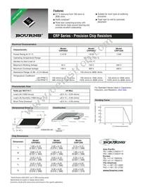 CRP0805-BZ-2211ELF Datasheet Cover