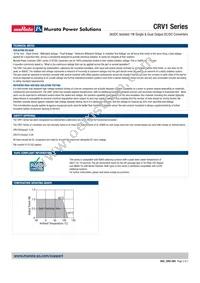 CRV1D0512SC Datasheet Page 2