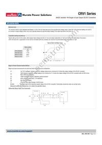 CRV1D0512SC Datasheet Page 4