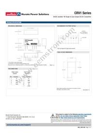 CRV1D0512SC Datasheet Page 7