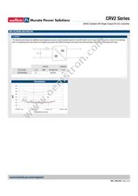 CRV2S0505SC Datasheet Page 5