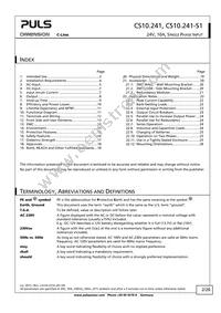 CS10.241-S1 Datasheet Page 2