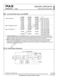 CS10.241-S1 Datasheet Page 11