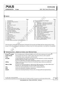 CS10.242 Datasheet Page 2