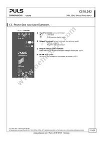 CS10.242 Datasheet Page 12