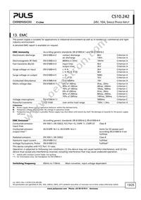 CS10.242 Datasheet Page 13