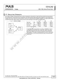 CS10.242 Datasheet Page 16