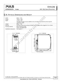 CS10.242 Datasheet Page 18