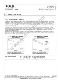 CS10.242 Datasheet Page 21