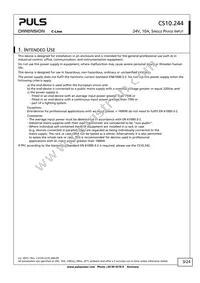 CS10.244 Datasheet Page 3