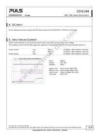 CS10.244 Datasheet Page 6