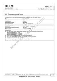 CS10.244 Datasheet Page 11