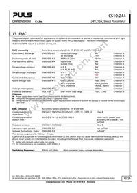 CS10.244 Datasheet Page 13