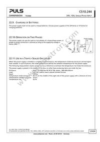 CS10.244 Datasheet Page 23