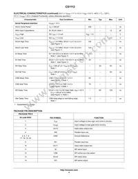 CS1112YDWFR24 Datasheet Page 4