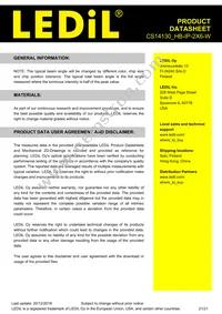 CS14130_HB-IP-2X6-W Datasheet Page 21