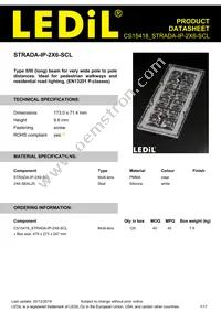 CS15418_STRADA-IP-2X6-SCL Datasheet Cover