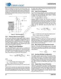 CS1616-FZZR Datasheet Page 10