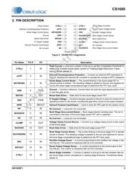 CS168002-FZZ Datasheet Page 3