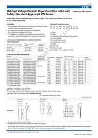 CS17-F2GA103MYGS Datasheet Page 2