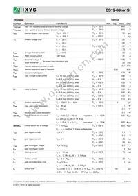 CS19-08HO1S-TUB Datasheet Page 2