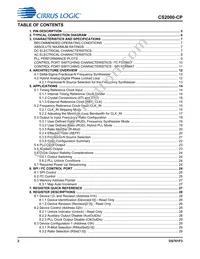 CS2000CP-EZZ Datasheet Page 2