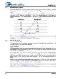 CS2000CP-EZZ Datasheet Page 20