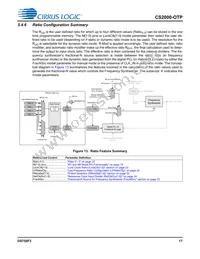 CS2000P-DZZ Datasheet Page 17