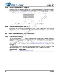 CS2200CP-DZZ Datasheet Page 12