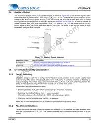 CS2200CP-DZZ Datasheet Page 15