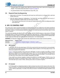 CS2200CP-DZZ Datasheet Page 16