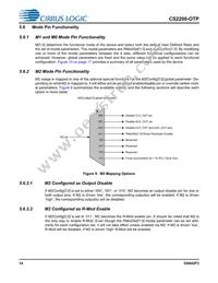 CS2200P-DZZ Datasheet Page 14