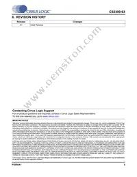 CS230003-CZZR Datasheet Page 3