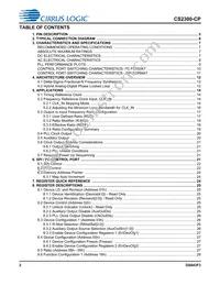 CS2300CP-DZZ Datasheet Page 2